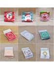 100 Uds. Galletas de Navidad Paquete de dulces bolsa de regalos DIY bolsas de OPP autoadhesivas para Navidad hogar embalaje para