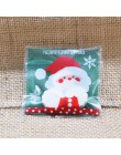100 Uds. Galletas de Navidad Paquete de dulces bolsa de regalos DIY bolsas de OPP autoadhesivas para Navidad hogar embalaje para