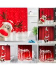 Navidad Santa Claus cortina de baño Feliz Navidad decoración para el hogar Navidad 2019 adornos Navidad regalos de Navidad Año N