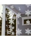 MEIDDING 30 Uds árbol de Navidad decoración copos de nieve 11cm blanco plástico Artificial nieve Navidad decoración hogar Año Nu