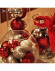 24 piezas adornos de bolas de árbol de Navidad decoraciones DIY fiesta de Navidad 3cm bolas adornos colgantes decoración de Navi