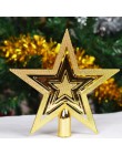Árbol de Navidad estrellas brillantes cuelgan adornos de decoración de Navidad adorno de árbol de Navidad suministros de Navidad