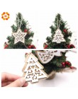 ¡Nuevo! 6 unids/lote Multi europeo blanco colgantes de madera ornamentos colgantes regalos para bodas y fiestas de Navidad adorn