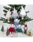 Lindo Ángel muñeca decoración de navidad colgante 2019 árbol de navidad adorno colgante decoración de navidad para el hogar navi