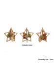 3 unids/lote colgantes de madera impresos de varios estilos adornos de madera regalos de artesanía de madera DIY adornos colgant
