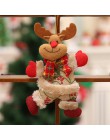 2019 adornos Feliz Navidad regalo De Navidad Santa Claus muñeco De nieve árbol De juguete muñeca colgar decoraciones para casa e