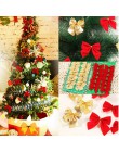 Decoración de árbol de Navidad Cyuan arco de Navidad rojo oro plata Bowknots adorno de Navidad adornos para Año Nuevo Navidad 20