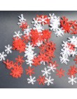 100 Uds. Adornos de copo de nieve clásico Navidad árbol colgante vacaciones no tejido fiesta de boda decoraciones para el hogar 