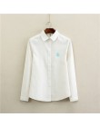 Blusa de mujer 2018 nueva marca Casual de manga larga de algodón Oxford camisa blanca mujer Oficina camisas excelente calidad Bl