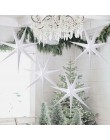 1 pieza 60cm grande DIY siete ángulos papel estrella adornos navideños para el hogar colgando Navidad linterna ventana o chimene