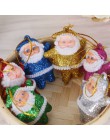 6 piezas colorido Navidad Santa Claus fiesta adornos árbol de Navidad decoración colgante decoración de Navidad para decoración 