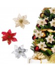 10 Uds. Árbol de Navidad flores artificiales de adorno para el hogar FEESTIGO Navidad árbol de Navidad decoraciones Año Nuevo 20