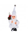 Navidad Santa Claus muñeca juguete árbol de Navidad adornos decoración exquisita para casa regalo de Navidad Feliz Año Nuevo