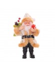 Navidad Santa Claus muñeca juguete árbol de Navidad adornos decoración exquisita para casa regalo de Navidad Feliz Año Nuevo