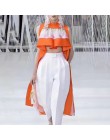 TWOTWINSTYLE Casual rayas blusa asimétrica mujeres Stand sin mangas volantes golpe Color femenino ropa primavera moda 2019 nuevo