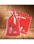 5/10 Uds. Paquete de galletas de caramelo de Navidad bolsa de regalo de Año Nuevo bolsa de regalo de Navidad Santa Claus galleta