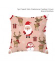 Navidad funda de almohada Feliz Navidad decoración para el hogar 2019 adornos de Navidad ciervos Santa Claus Feliz Año Nuevo 202