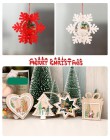 1 piezas decoración navideña de madera árbol de Navidad colgante adornos 3D colgante hogar Decoración de fiesta de año nuevo