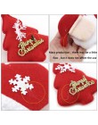 10 Uds. Adornos de Feliz Navidad accesorio de muñeco de nieve de felpa artesanía Año Nuevo DIY Santa Claus colgantes decoración 