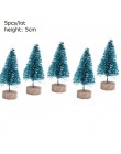 5-16cm Mini árbol de Navidad Pino artificial árboles DIY colorido Navidad foto Prop para la decoración de la Mesa de fiesta navi