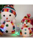 12x7cm muñeca de Navidad decoraciones de Navidad colgando muñeco de nieve de Navidad vestido de árbol de Navidad adorno colgante