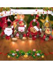 Árbol de Navidad colgante Puerta de Santa ventana adornos colgantes decoración de Navidad Festival regalos suministros
