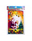 10 Uds adornos navideños para el hogar feliz regalo de Santa Claus bolsas Noel Año Nuevo 2020 regalos decoración para niños ador