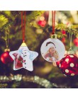 Foto de plástico transparente de Navidad cinco estrellas bolas Decoración Para Navidad árbol de Navidad decoración colgante para