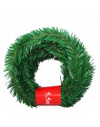 5,5 m guirnalda de Navidad de pino decorativo verde guirnalda de Navidad Artificial árbol de Navidad ratán Banner Decoración