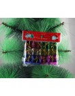 12 piezas de adornos de árbol de Navidad de moda adornos de decoración de regalos de vacaciones adornos navideños para el hogar 
