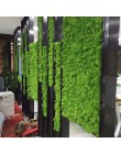 Planta verde artificial de alta calidad flor artificial falsa musgo hierba hogar sala de estar pared decorativa DIY flor mini Ac