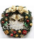 30/40CM guirnalda de navidad hecha a mano colgante de ratán guirnalda centro comercial árbol de navidad puerta decoración Advien