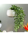 Imanes de nevera artificial en maceta planta bonsái suculenta verde set florero falso recuerdo pizarrón magnético pegatinas