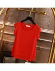 Blusa de mujer de manga corta de marca de moda de verano nueva camisa de gasa blusa Casual de cuello redondo talla grande transp