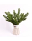 5/10 Uds. Aguja de pino verde flor Artificial para la decoración de la Navidad de la boda artesanía de regalo DIY árbol de Navid