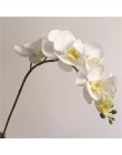 1 pieza realista orquídea mariposa artificiales 7 cabezas flor falsa DIY boda fiesta decoración flor Artificial 29