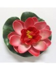 Venta 1 Uds. 10cm de alta calidad flotante de espuma artificial de loto acuario pecera estanque flor de loto decoración del hoga