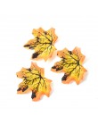 50 Uds. Flores artificiales seda Arce hojas plantas otoño hoja artístico de recortes boda dormitorio pared fiesta de decoración 