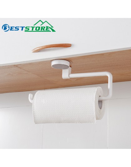 Soporte para papel de cocina Sticke Rack Roll Holder for Bathroom toallero estantería paredes Decoracion organizador de estante 