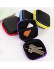 Estuche contenedor moneda auriculares caja de almacenamiento protectora auricular colorido estuche de viaje bolsa de almacenamie