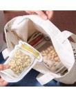 LMETJMA 12 piezas tarro de masón bolsas con cremallera reutilizable bolsa de ahorro de bocadillos a prueba de fugas bolsas de al