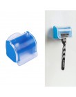 LASPERAL 1 Pieza de plástico azul claro Super ventosa de púas de baño soporte de maquinilla de afeitar ventosa de almacenamiento