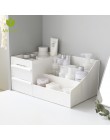 Gran capacidad caja de almacenamiento de cosméticos cajón organizador de maquillaje tocador cuidado de la piel estante casa cont
