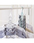LASPERAL multifunción círculo percha de ropa estante de secado de ropa ganchos para bufanda de plástico para ropa capa estantes 