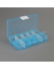 10 rejillas de plástico transparente ajustable caja de almacenamiento para componentes pequeños caja de herramientas de joyería 