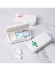 IVYSHION 1 pieza caja para píldoras portátil caja de plástico para píldoras Kit médico cajas de medicamentos de vitamina caja de