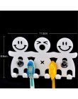 BalleenShiny de dibujos animados lindos baño cocina cara sonriente cepillo de dientes rejilla para almacenamiento de toallas gan