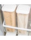 2200ML latas de plástico selladas caja de almacenamiento de cocina recipiente de alimentos transparente mantener fresco caja de 