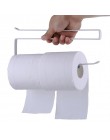 Soportes de papel de cocina Sticke Rack soportes de rollo de hierro para baño toallero ganchos para estantes Almacenamiento en c
