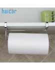 HAICAR soporte para papel de cocina percha rollo de tejido toallero baño lavabo organizador para colgar en la puerta gancho de a